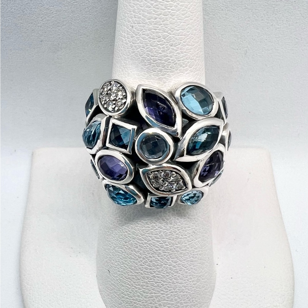 David Yurman Cable Confetti Dome Ring